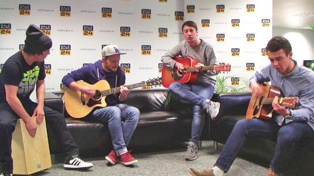 Coperniquo spielen "Turn Your Back" live bei SALZBURG24.
