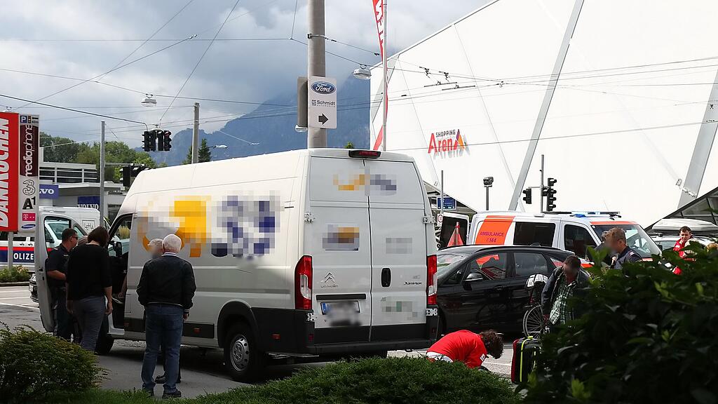 Die Radfahrerin ist schwer verletzt worden.