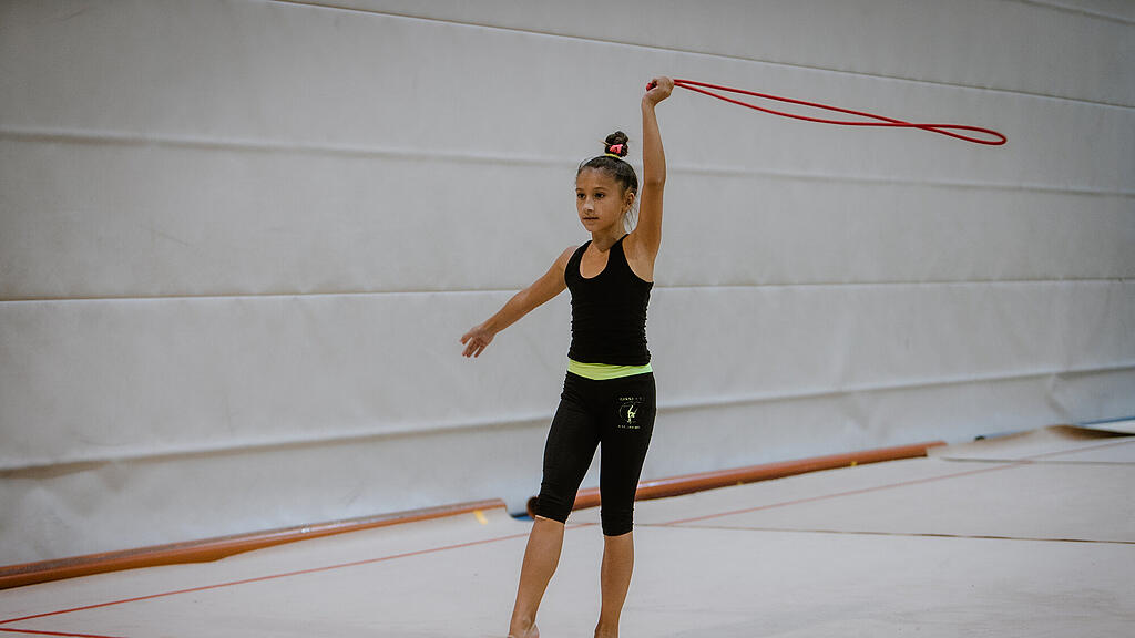 Sportportrait, Rhythmische Sportgymnastik, Salzburg