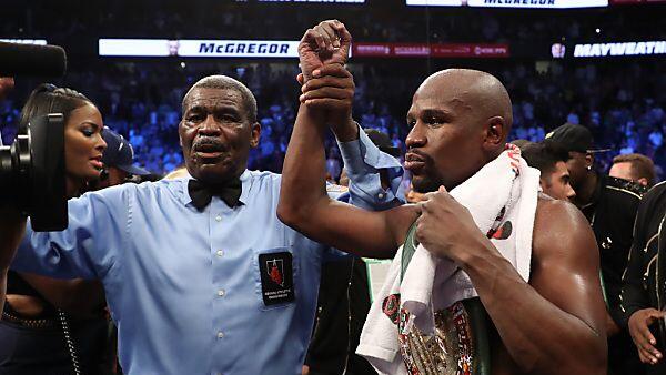 Mayweather blieb auch im letzten Kampf seiner Karriere unbesiegt
