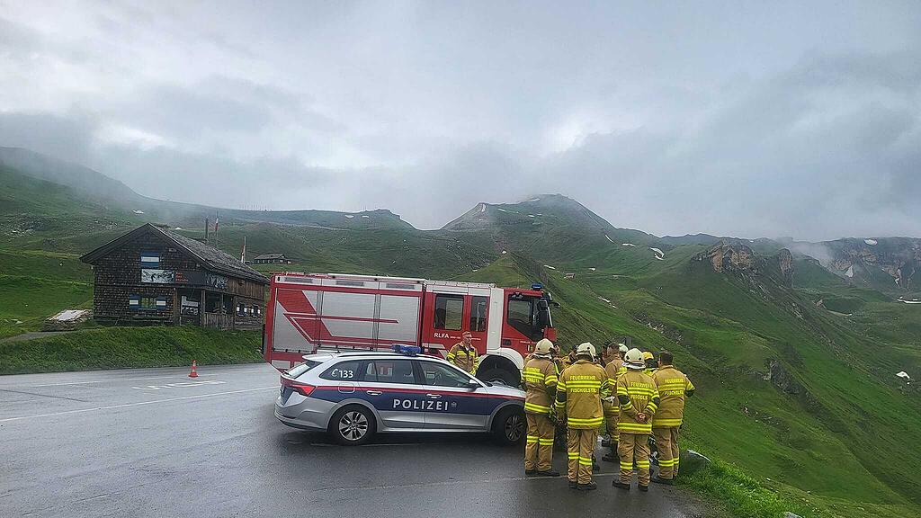 Pkw-Absturz an Großglockner Hochalpenstraße