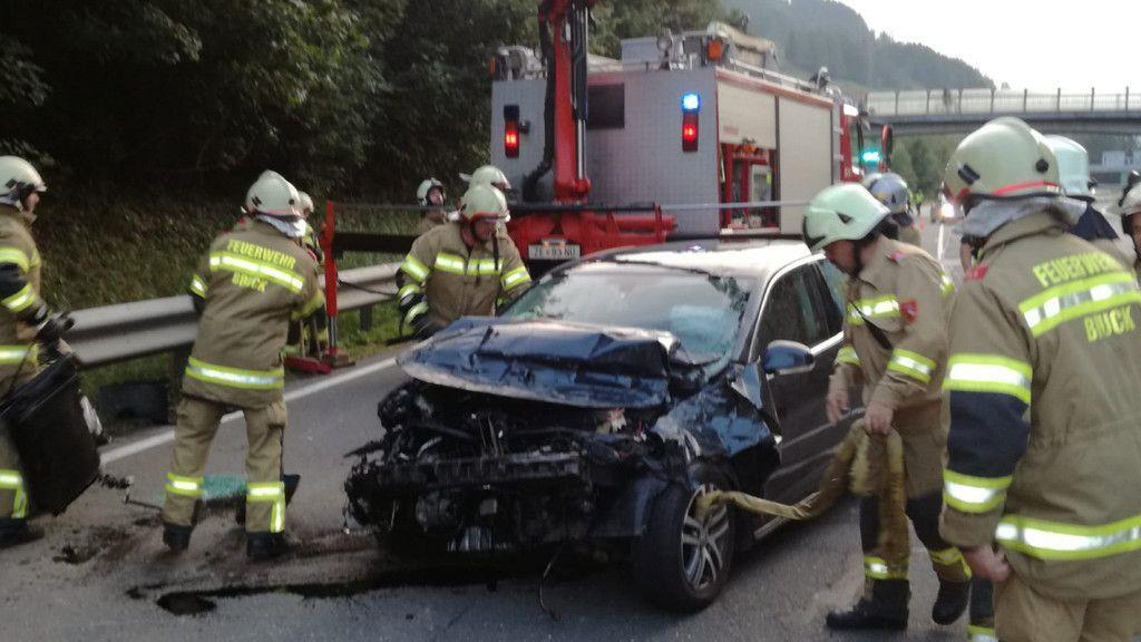 Pkw-Unfall in Bruck