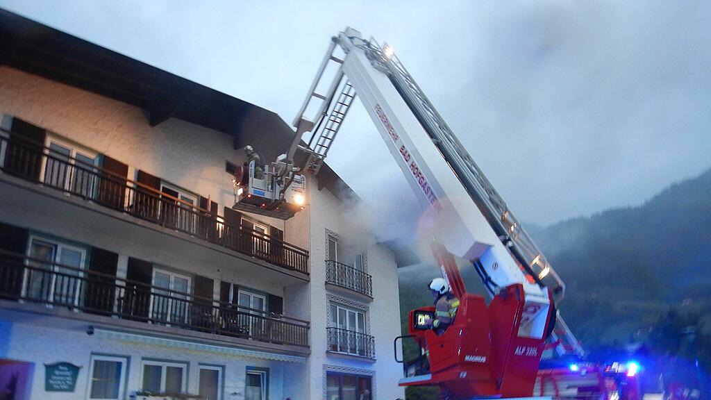 Wohnungsbrand Bad Hofgastein