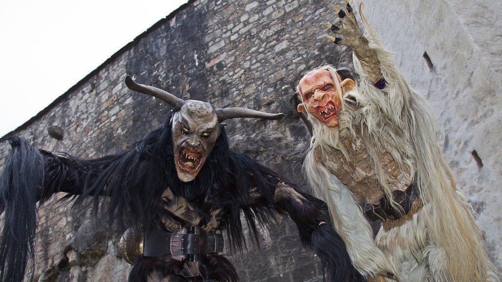 Krampuslauf auf Festung Salzburg