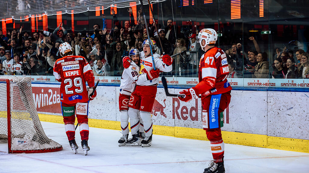 ICE Hockey League : EC Red Bull Salzburg gegen KAC