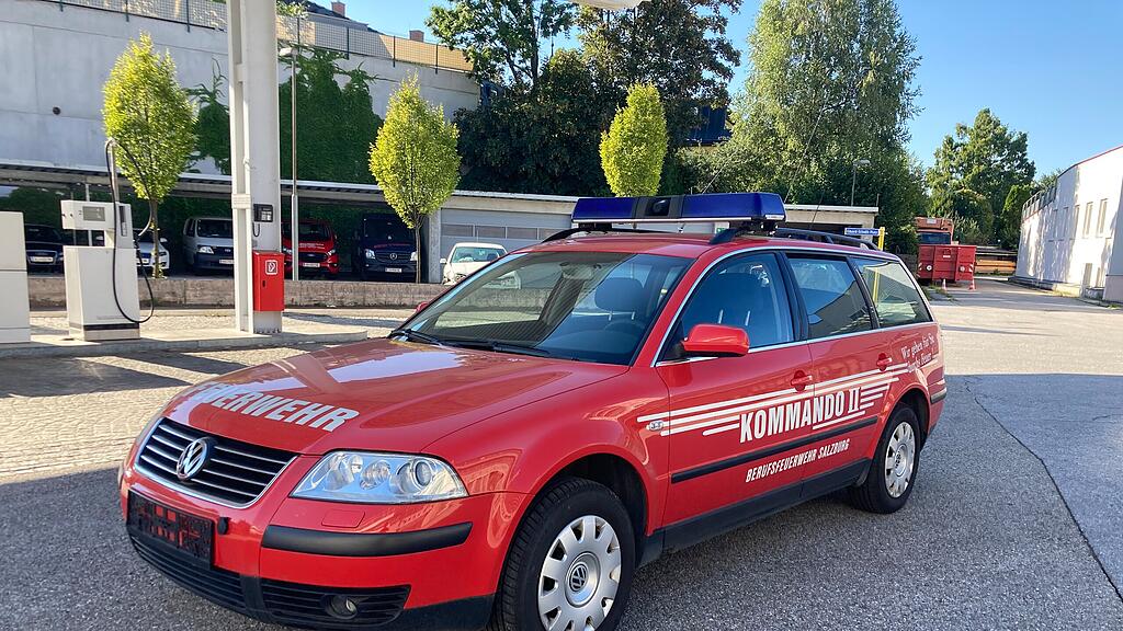 Alte Fahrzeuge, Berufsfeuerwehr Salzburg