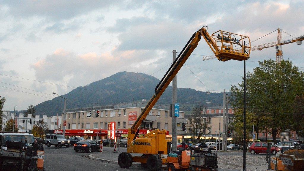 Straßen rund um SCA fertiggestellt