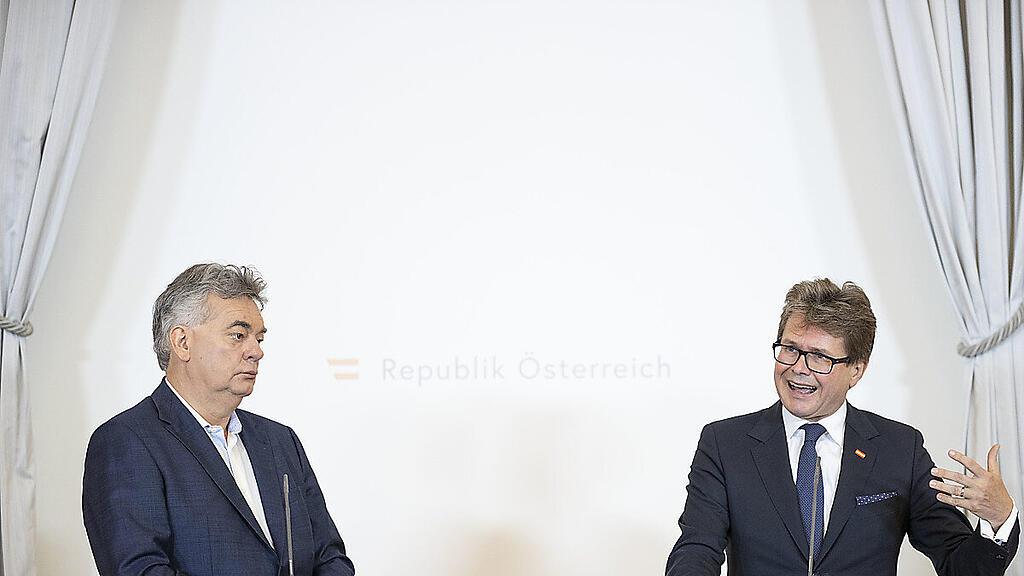 Verkündungen nach dem Ministerrat