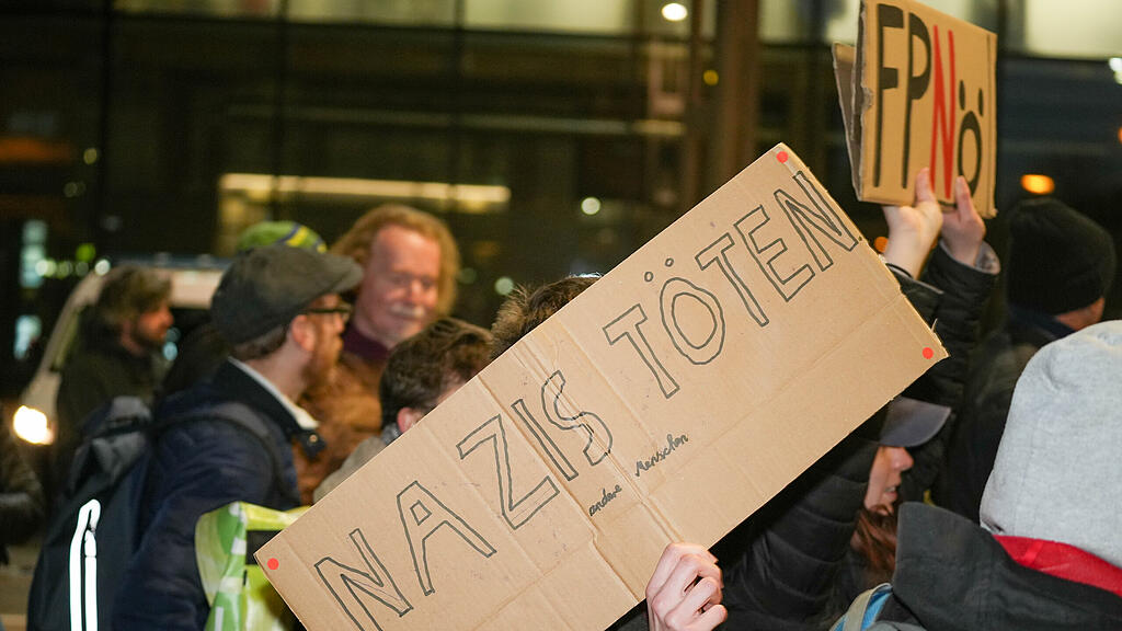 "Demo gegen Rechts" in Salzburg-Stadt