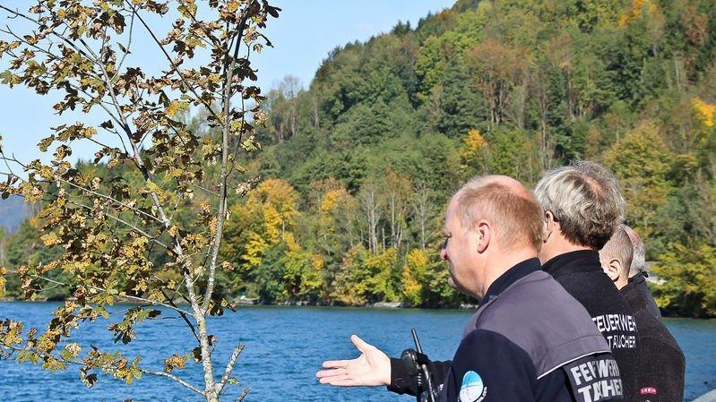 Suche nach vermisstem Taucher
