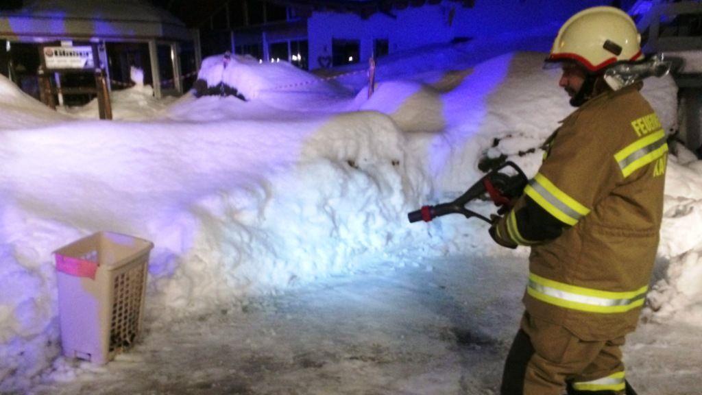 Brand in Kapruner Hotel
