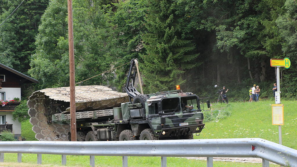 Bundesheer-Einsatz in Rußbach