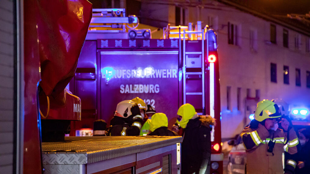 Keller-Brand in der Elisabethstraße