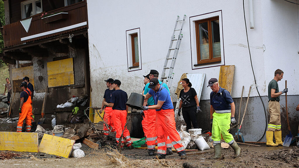 Unwetter im Oberpinzgau: Hollersbach