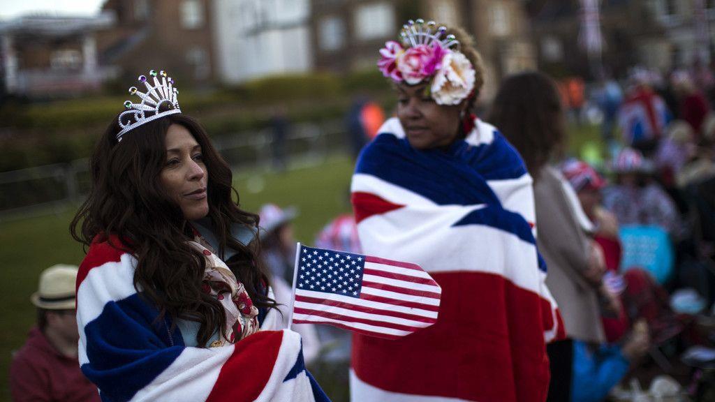 Royale Hochzeit: Fans in Windsor