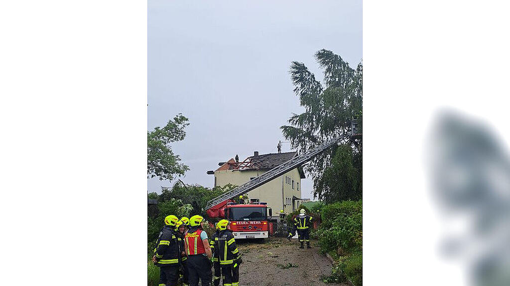 Unwetter-Einsätze OÖ