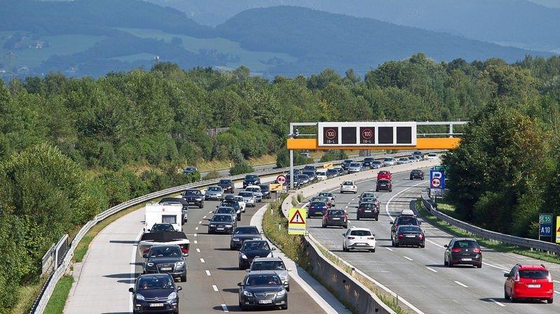 Rückreiseverkehr auf A10