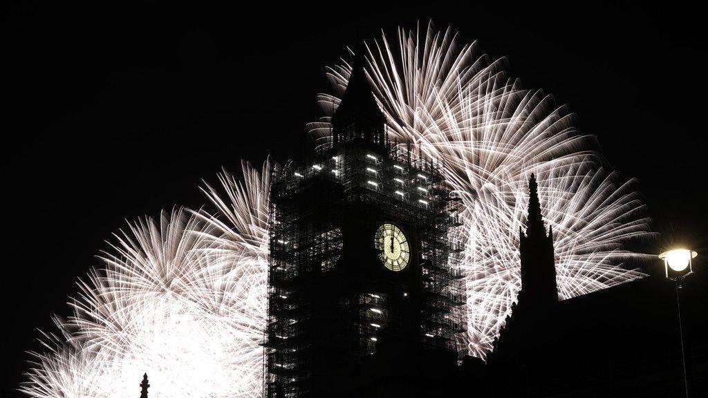 Silvester 2017 in London