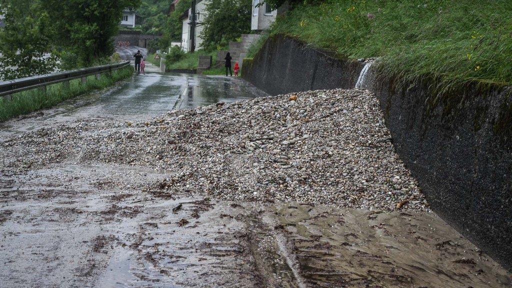 Hochwasser Hochburg-Ach (OÖ)