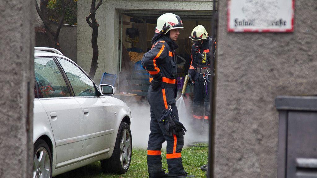 Gartenbrand in der Fasaneriestraße