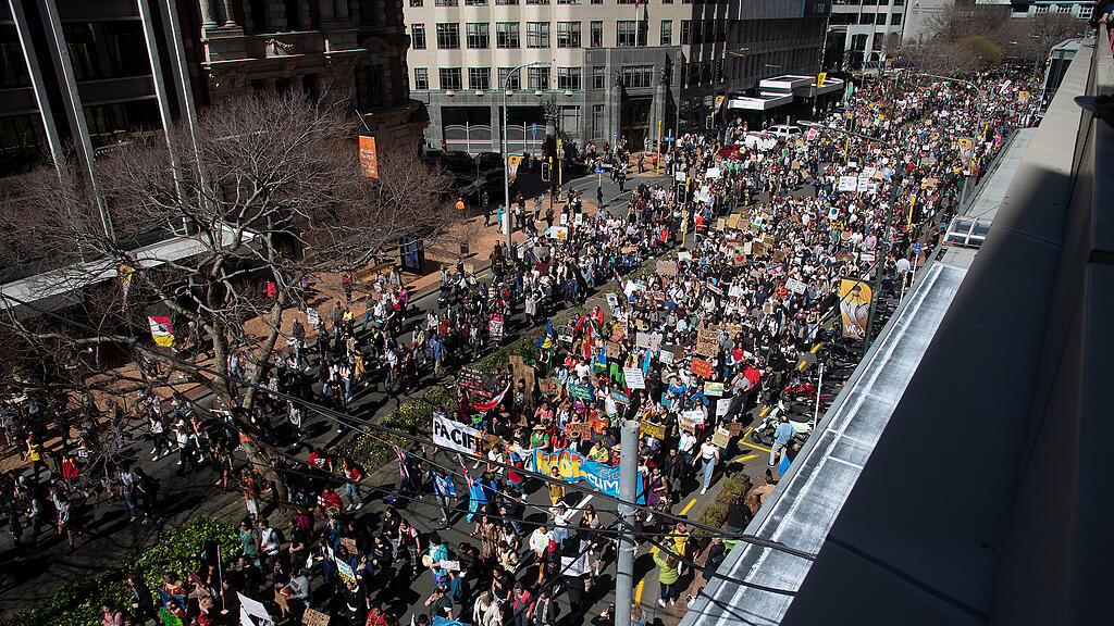 Wellingotn, Neuseeland, Fridays for Future, Klimademo