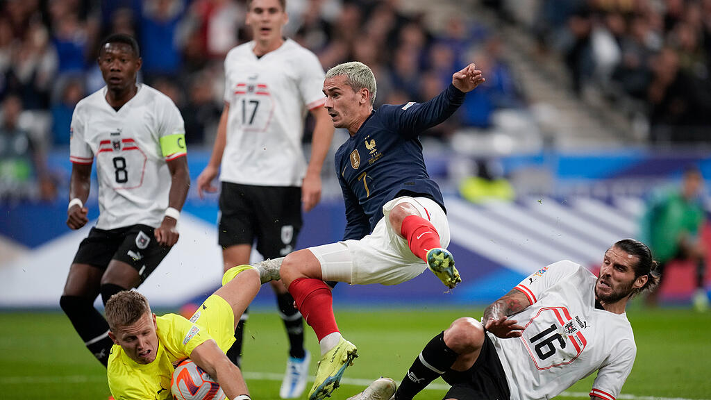 Frankreich, Österreich, Nations League