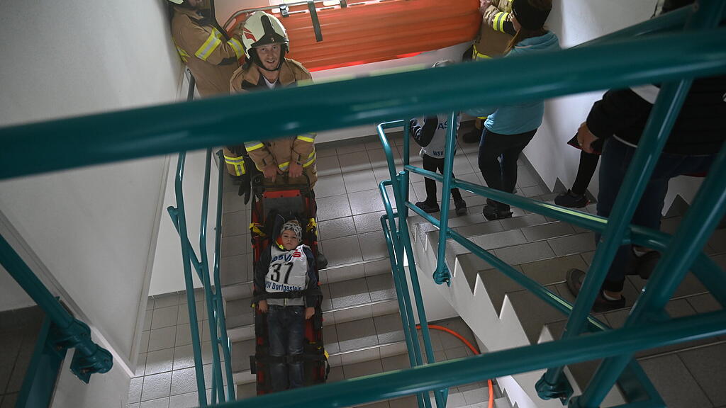 Großübung Feuerwehren Gasteinertal