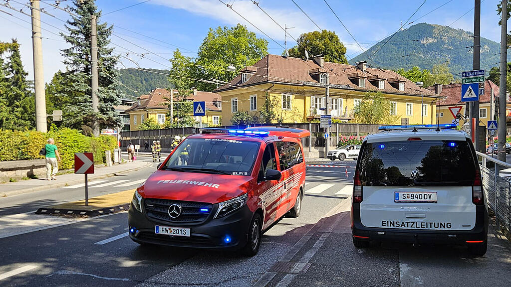 Obus-Oberleitung gerissen: Stau rund um Aignerstraße
