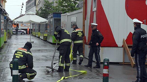 Eine Frau wurde am Brunnenmarkt mit einer Eisenstange erschlagen