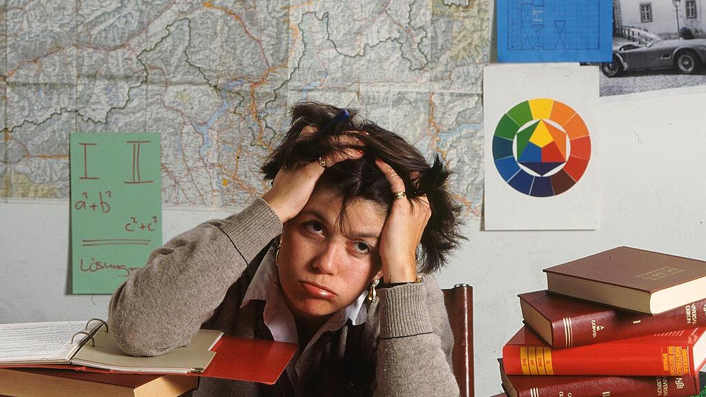 Lernen, Schüler, Schülerin, Angst, Prüfung, Prüfungsangst, SB