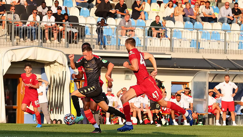 Mainz 05 gegen Liverpool Testspiel in Grödig