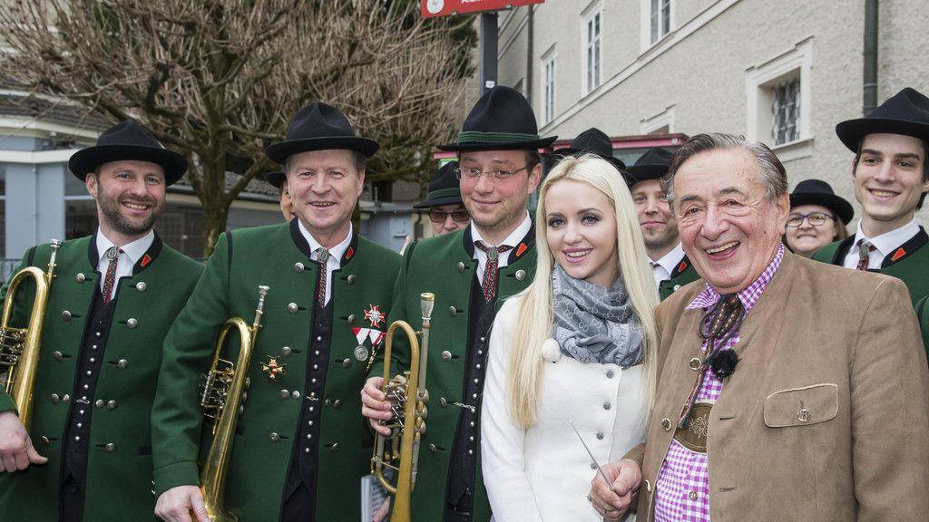 Richard Lugner auf Wahlkampftour in Salzburg I