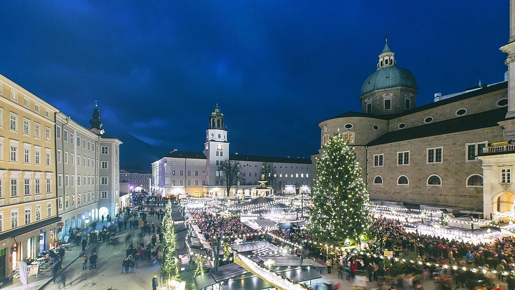 Das Salzburger Christkindlmarkt 2016.