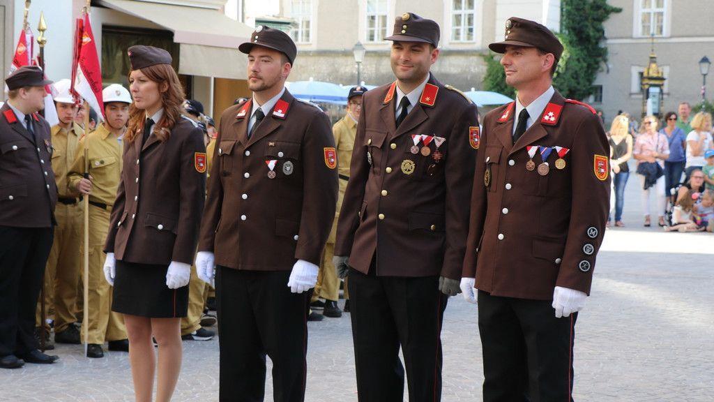 Florianifeier in der Stadt Salzburg