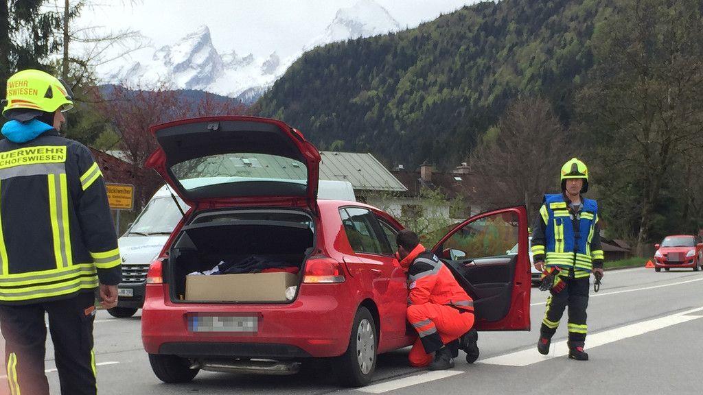Unfall bei Bischofswiesen