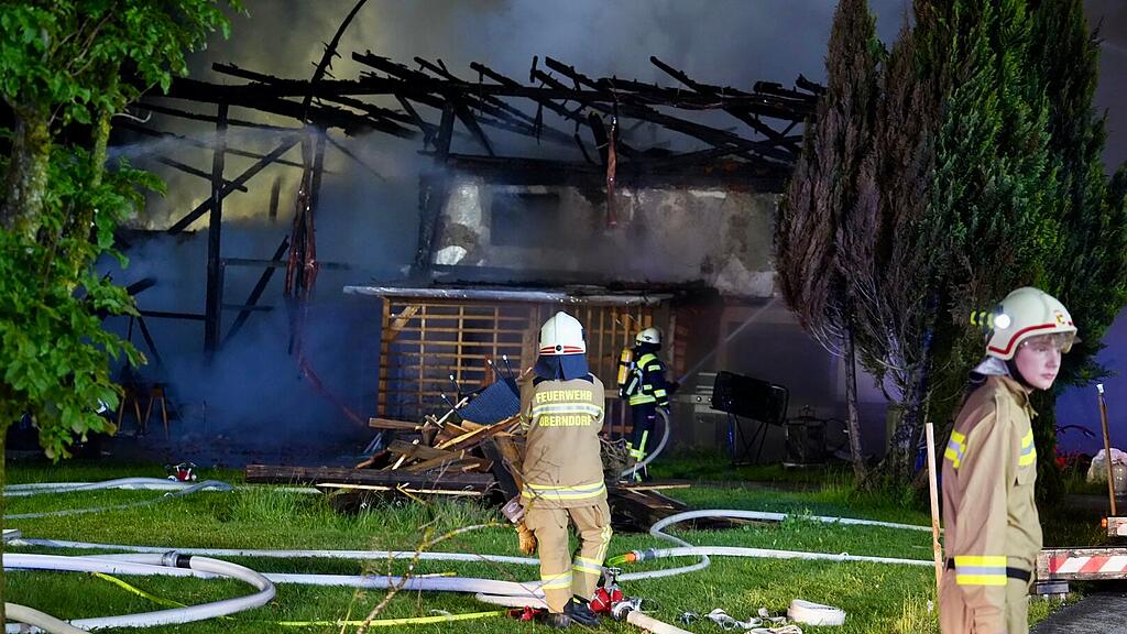 Brand in Göming