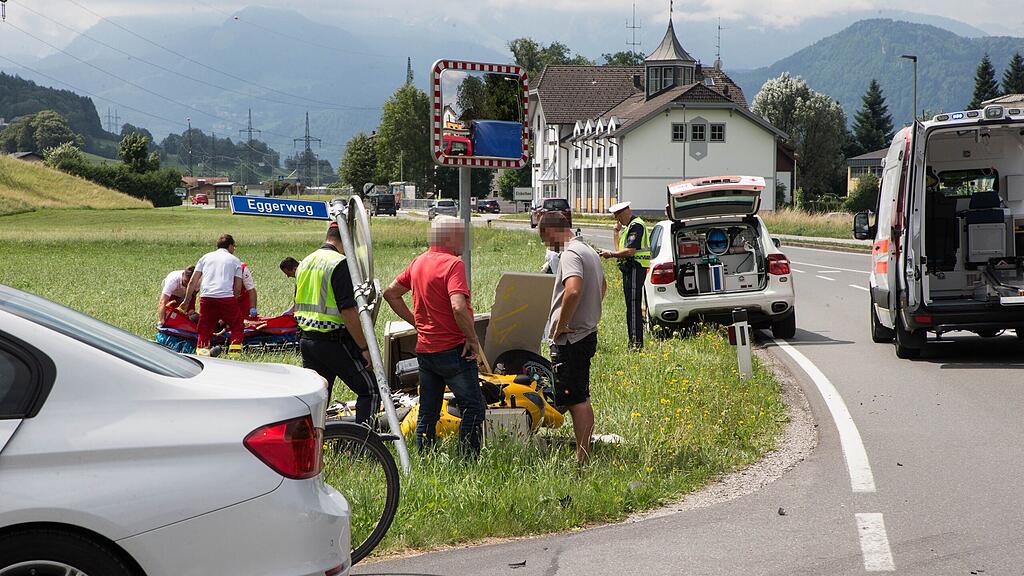 Bei dem Unfall ist eine Person verletzt worden.
