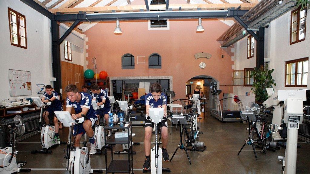 Rote Bullen bei Leistungstest in Thalgau