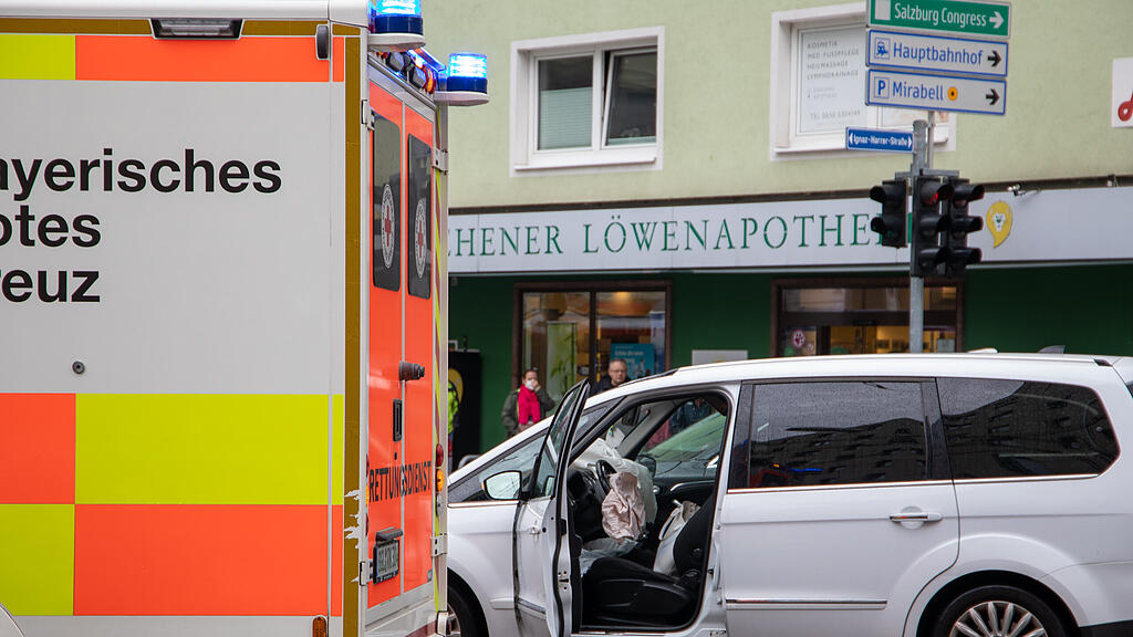 Crash Lehener Kreuzung