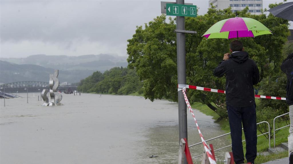 Hochwasser in Linz