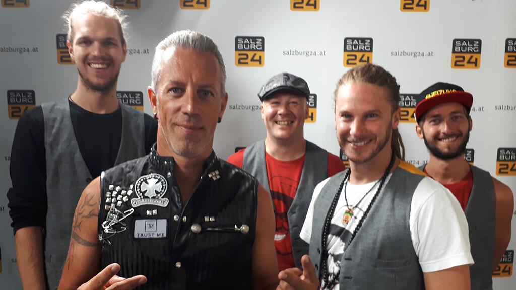 Die Band Johanns Erben zu Gast bei SALZBURG24.