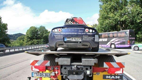 A8: Bilder der Unfallstelle