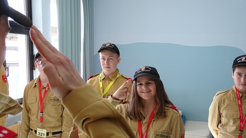 Wissenstests der Feuerwehrjugend in Salzburg