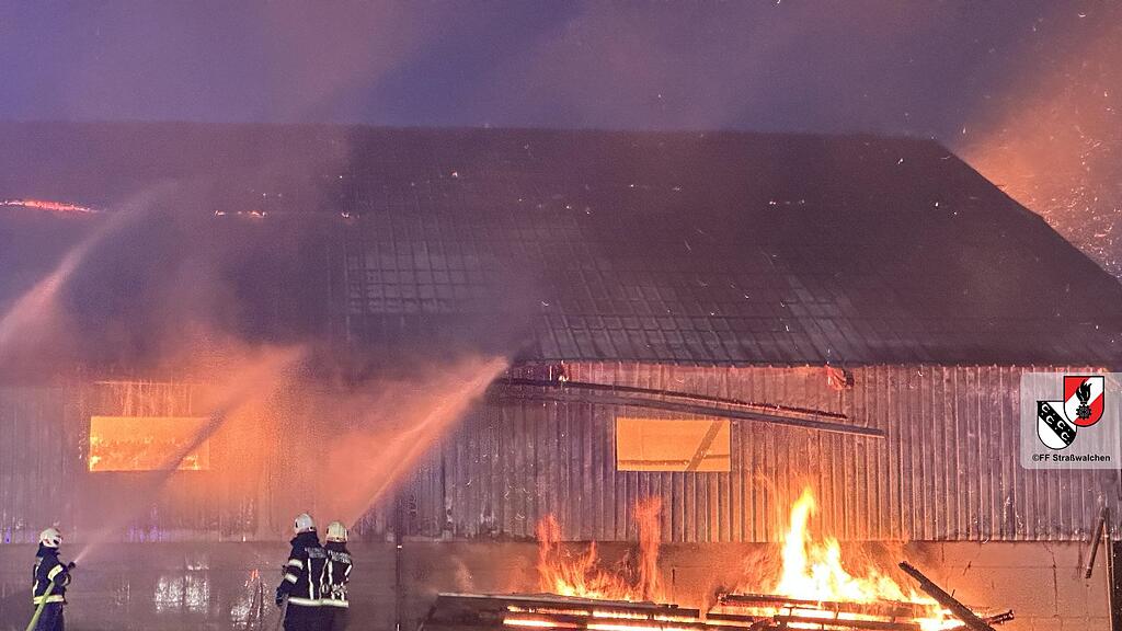 Großbrand in Pöndorf