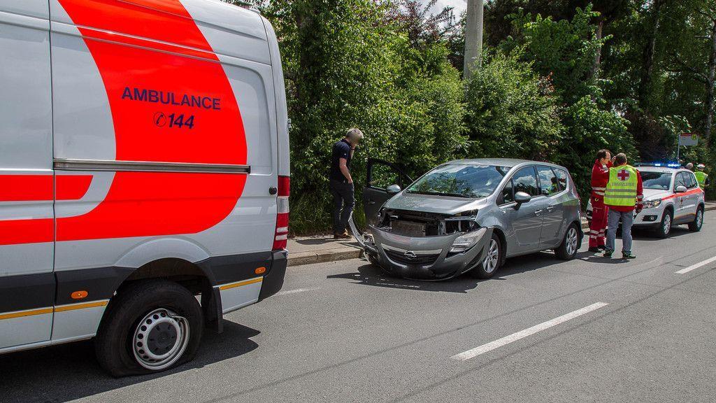 Unfall Rettungsfahrzeug
