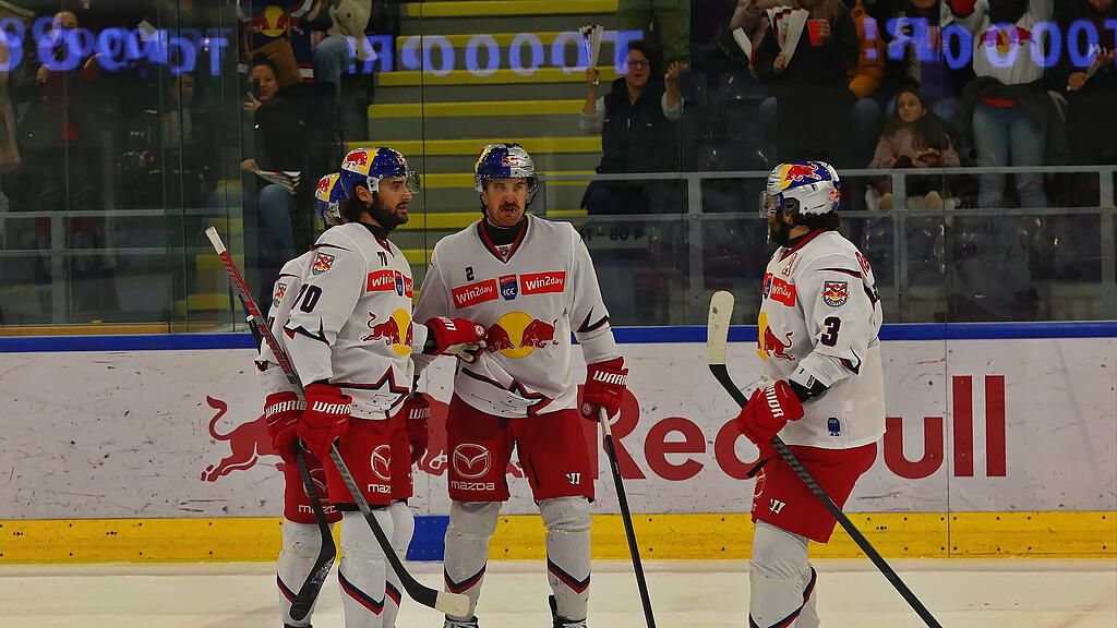 ICE Hockey League: EC Red Bull Salzburg gegen Ferencvaros Budapest