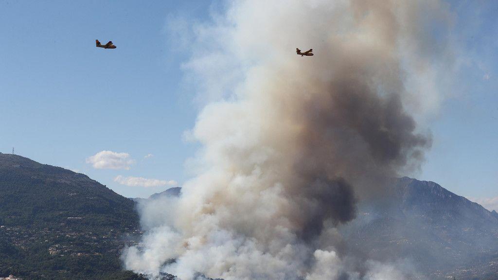 Feuer in Südfrankreich