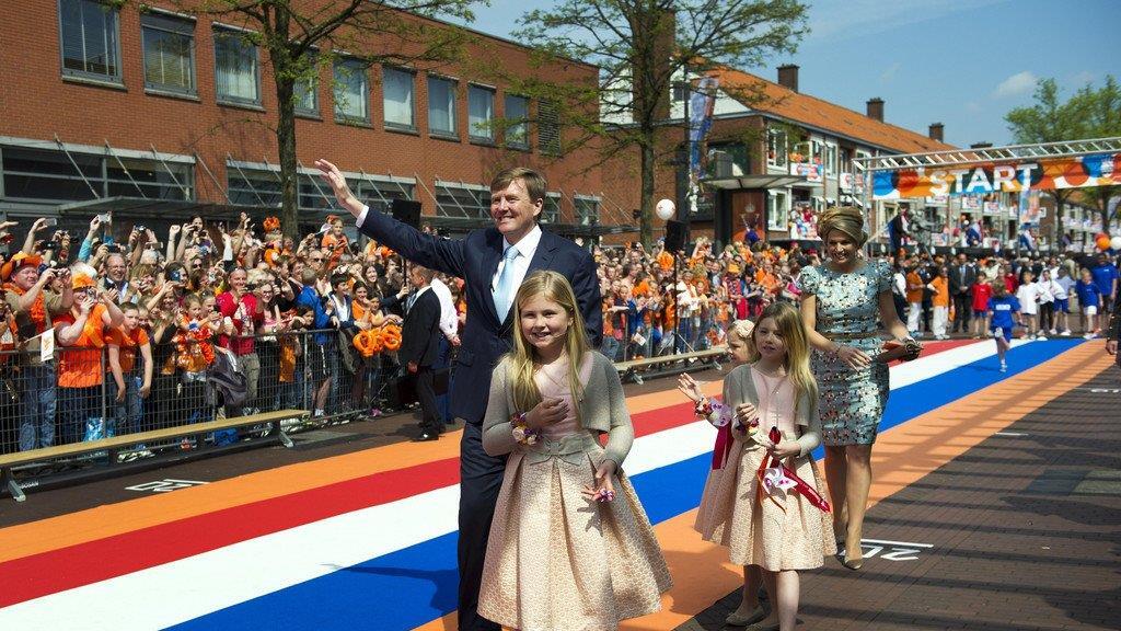 Niederlande feierten ersten Königstag ihrer Geschichte