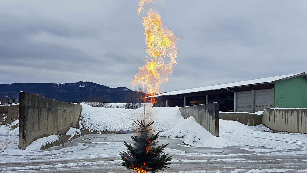 Christbaumbrand