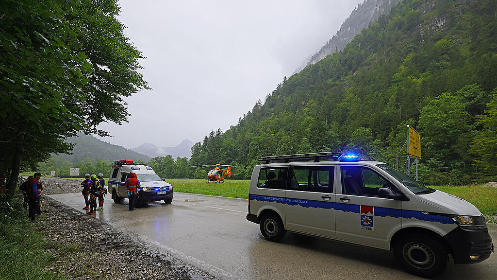 Rettungsaktion Weißbachschlucht